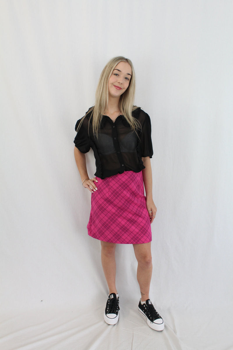 Kookai - 'Verona Bias Skirt' NWT