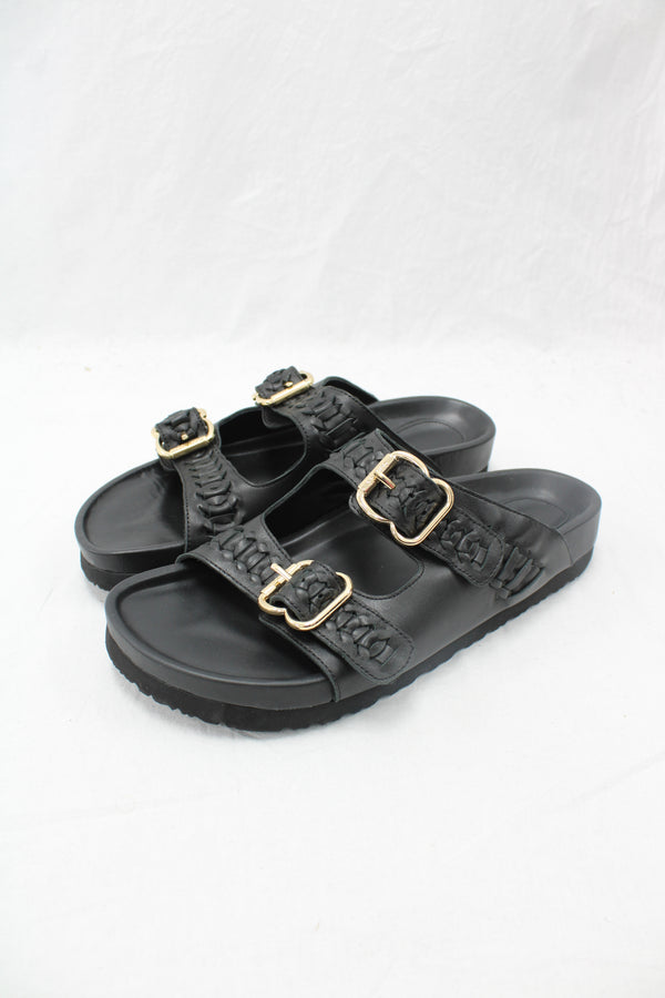 La Tribe - Woven Buckle Sandals