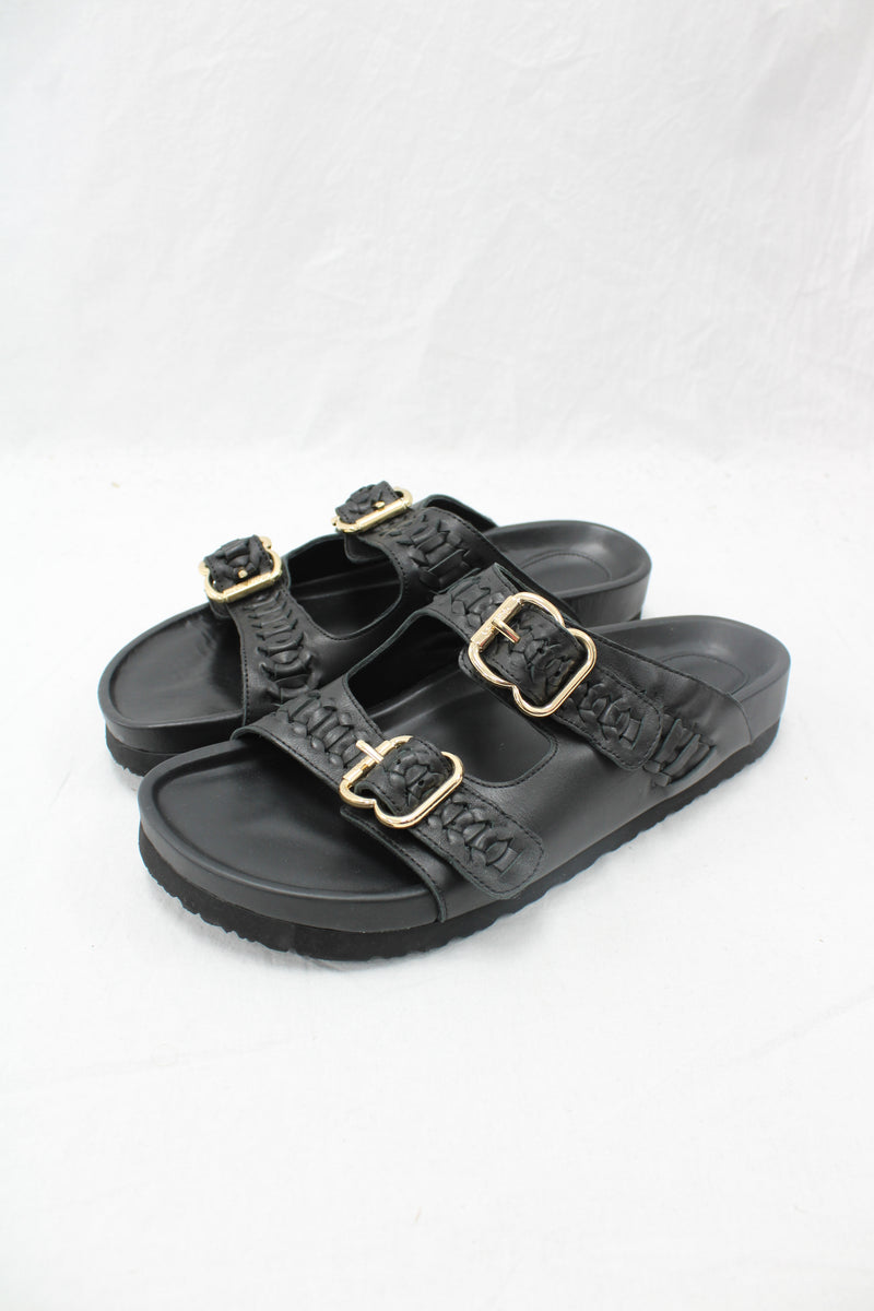 La Tribe - Woven Buckle Sandals