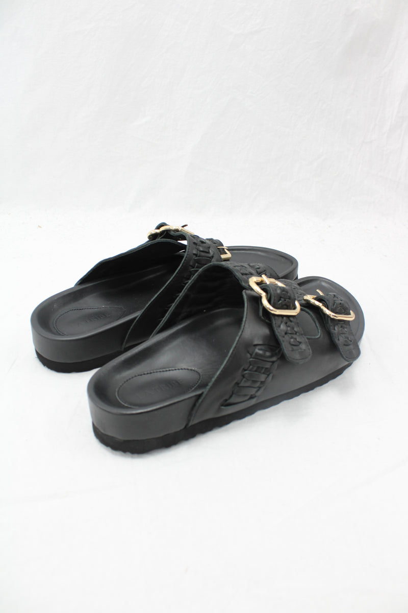 La Tribe - Woven Buckle Sandals