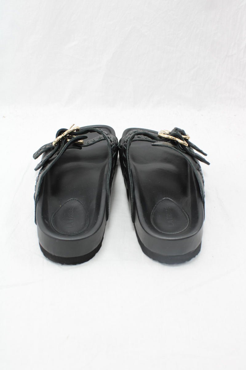 La Tribe - Woven Buckle Sandals