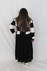 Shine On Label - 'Bentley Gathered Tier Maxi Skirt' NWT