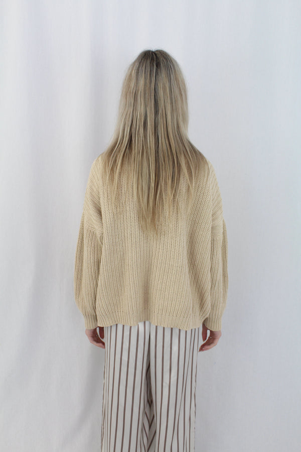 Beiged - Knit Crewneck