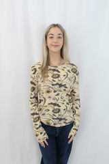 Ulla Johnson - Printed Long Sleeve Top