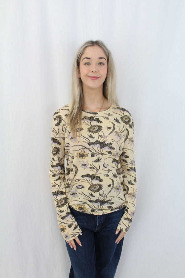 Ulla Johnson - Printed Long Sleeve Top