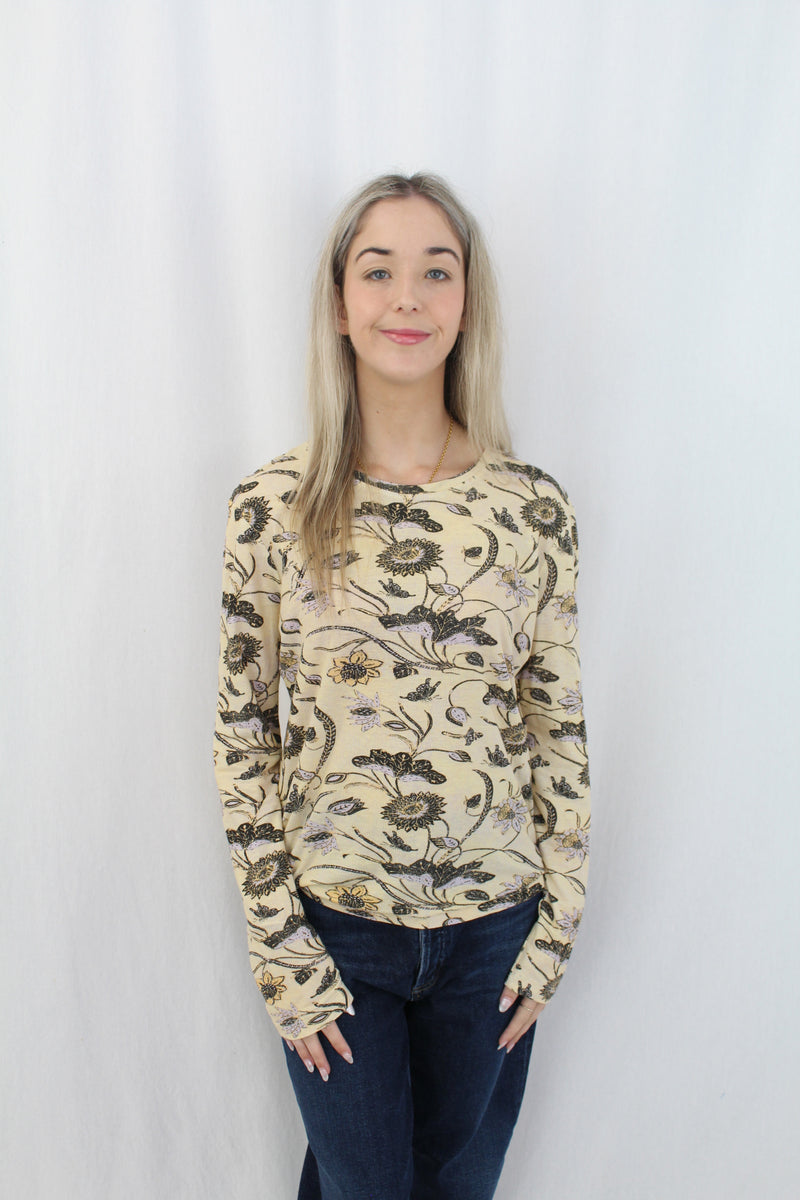 Ulla Johnson - Printed Long Sleeve Top