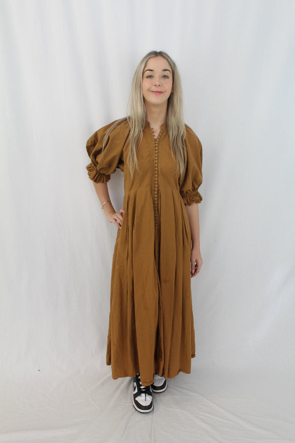 Karen Walker - Balloon Sleeve Maxi Dress