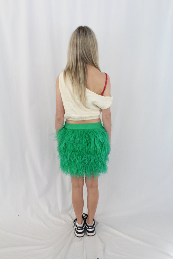 Marco Bologna - Feather Mini Skirt