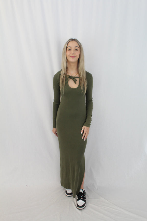 Caitlin Crisp - Ribbed Maxi Dress
