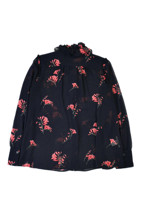 Ann Taylor - Floral Chiffon Blouse
