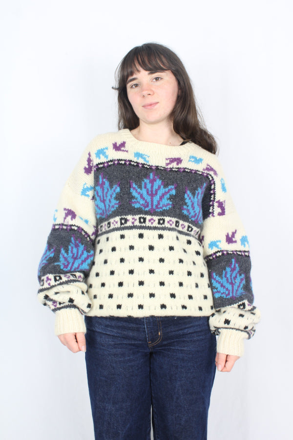 Savile Row - Vintage Maple Leaf Jumper