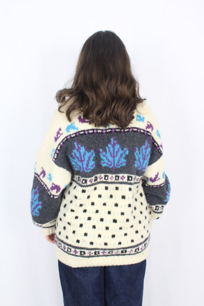 Savile Row - Vintage Maple Leaf Jumper