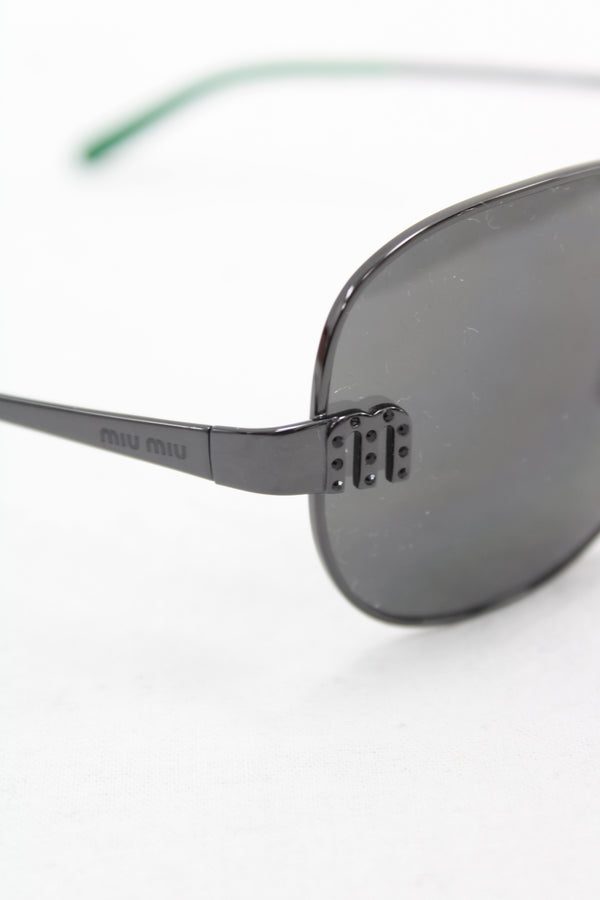 Miu Miu - Wire Aviator Sunglasses