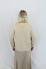 Bassike - V Neck Jumper