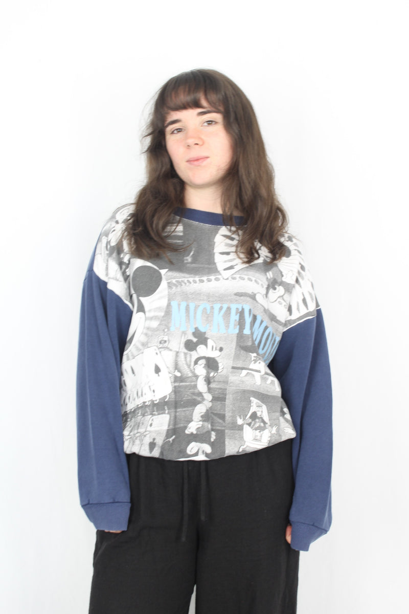 Mickey Family - Vintage Mickey Mouse Crewneck