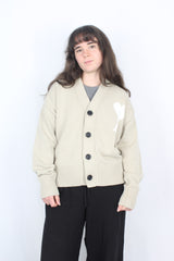 Ami by Alexandre Mattiussi - Logo Knit Cardigan