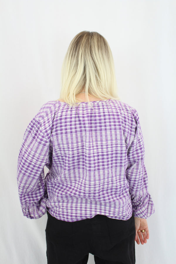 Twenty Seven Names - Wrap Long Sleeve Top