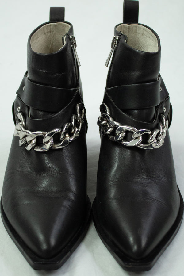 Chaos & Harmony - Chain Ankle Boots