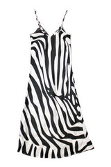 Silk Laundry - Zebra Slip Dress