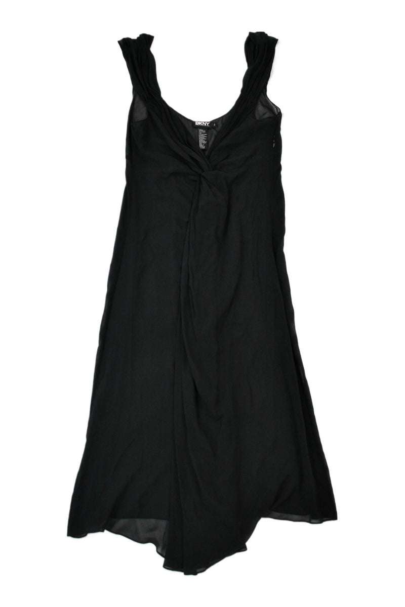 DKNY - Silk Chiffon Midi