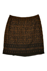 Jones New York - Patterned Wrap Skirt