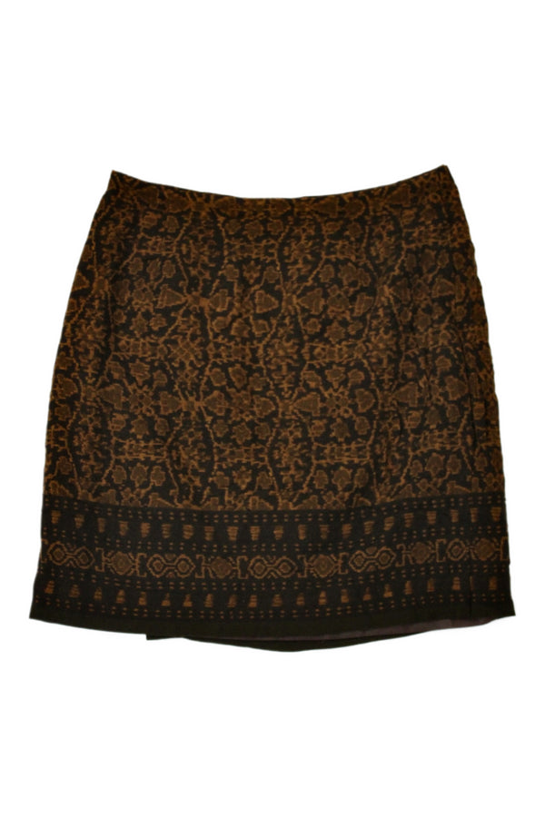 Jones New York - Patterned Wrap Skirt