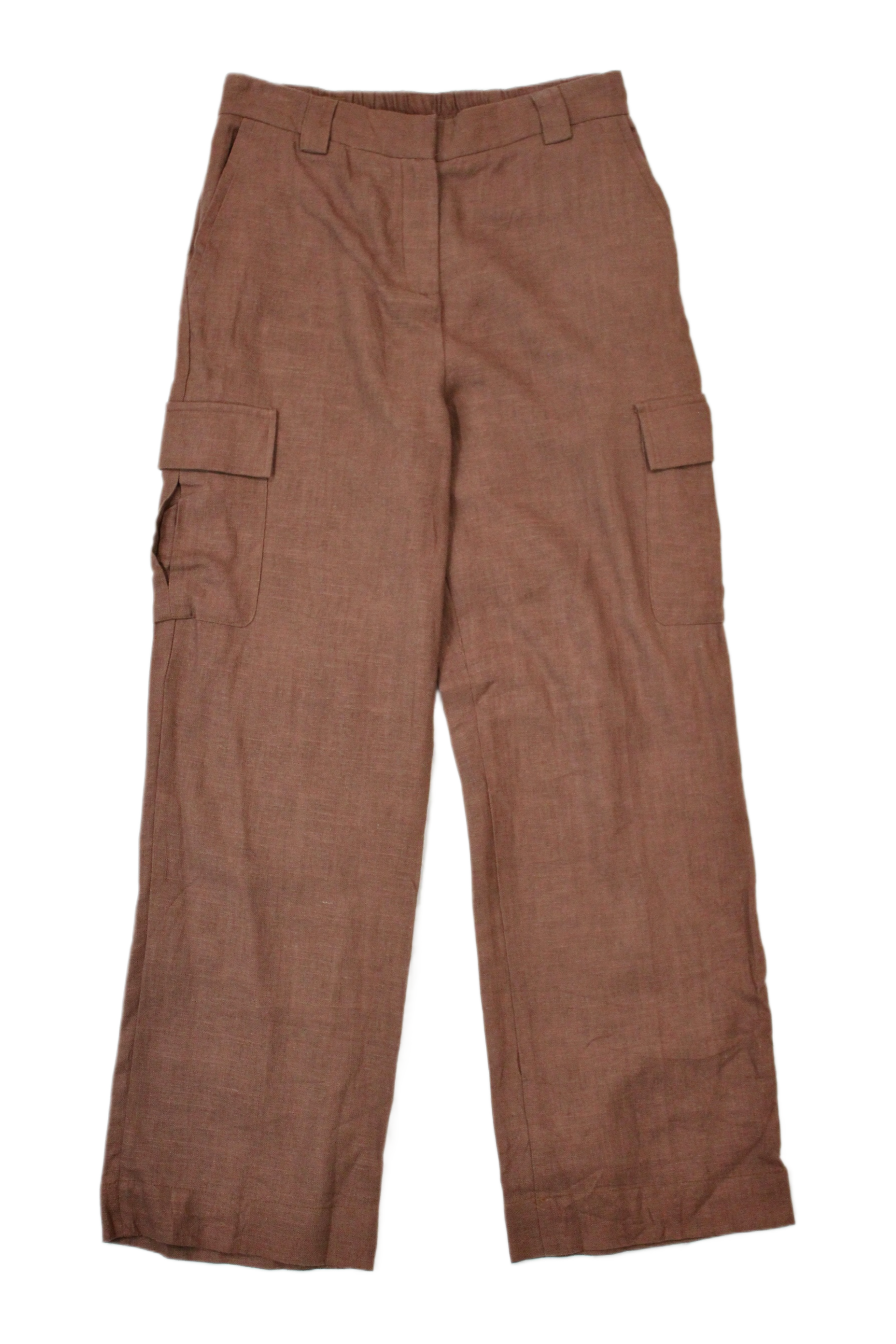 House of Harlow - Linen Blend Cargo Pants