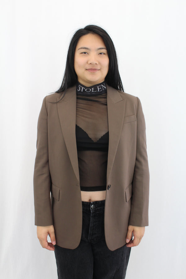 Zara - Button Up Blazer