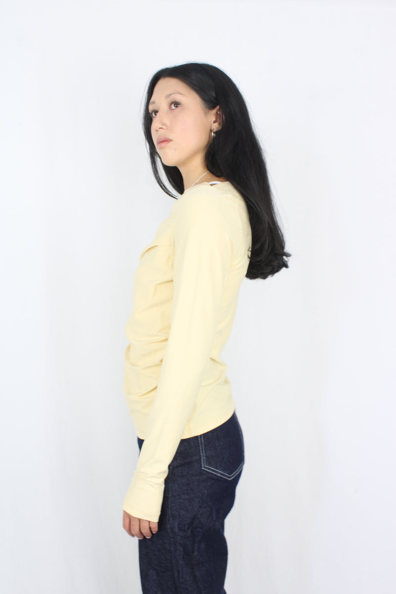 Primi - Yellow Margot Top