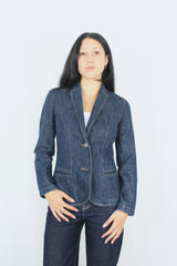 Workshop - Fitted Denim Blazer