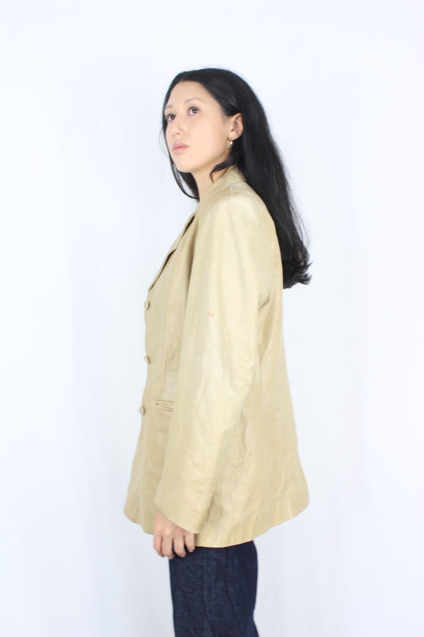 Calenzano - Vintage Leather Blazer