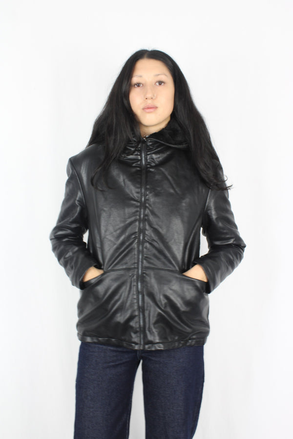 Sissy Boy - Reversible Pleather/Fluffy Jacket