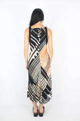 Cue - Metallic Slip Dress