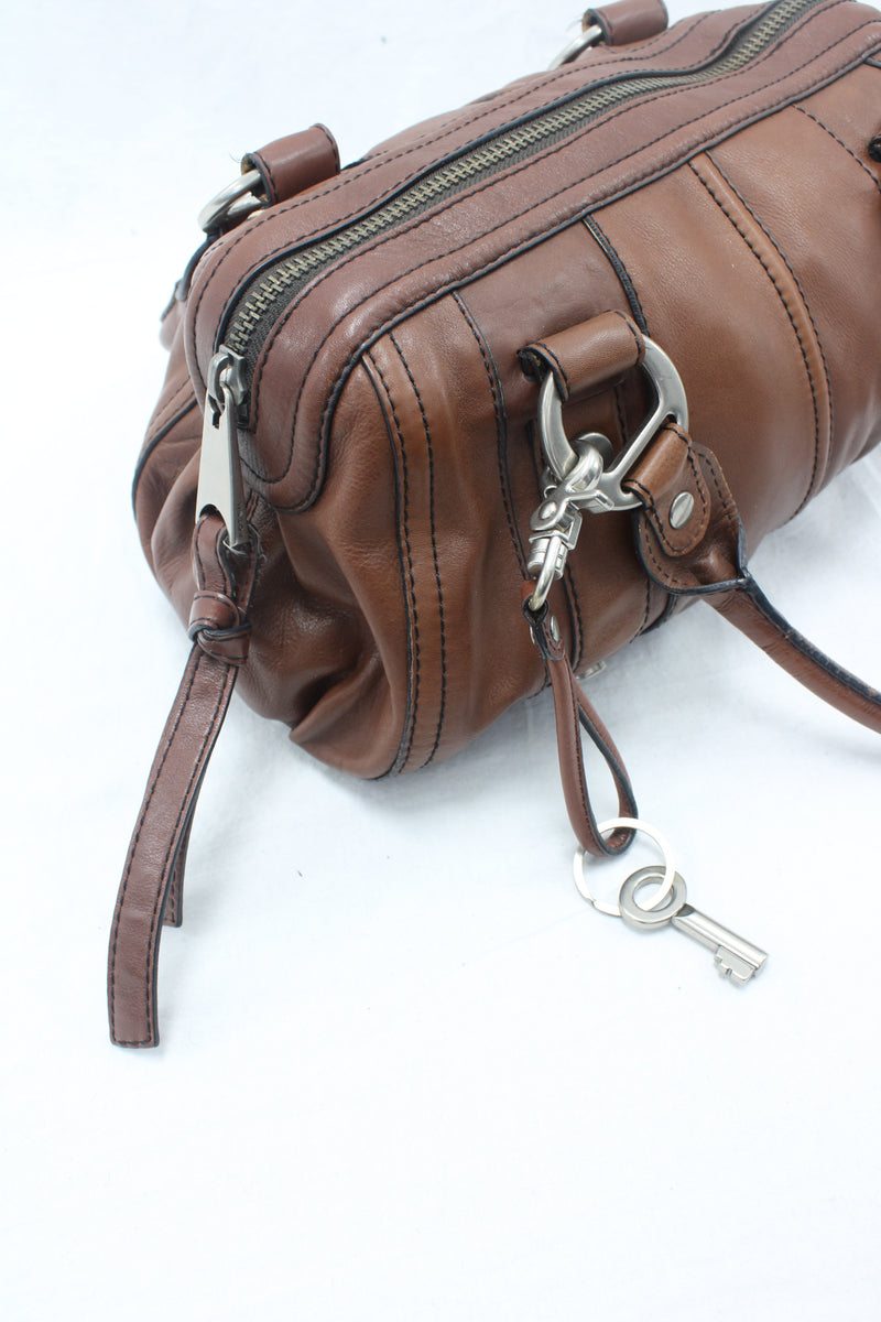 Fossil - Leather Duffel Bag