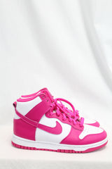 Nike - 'Prime Pink' High Top Dunks