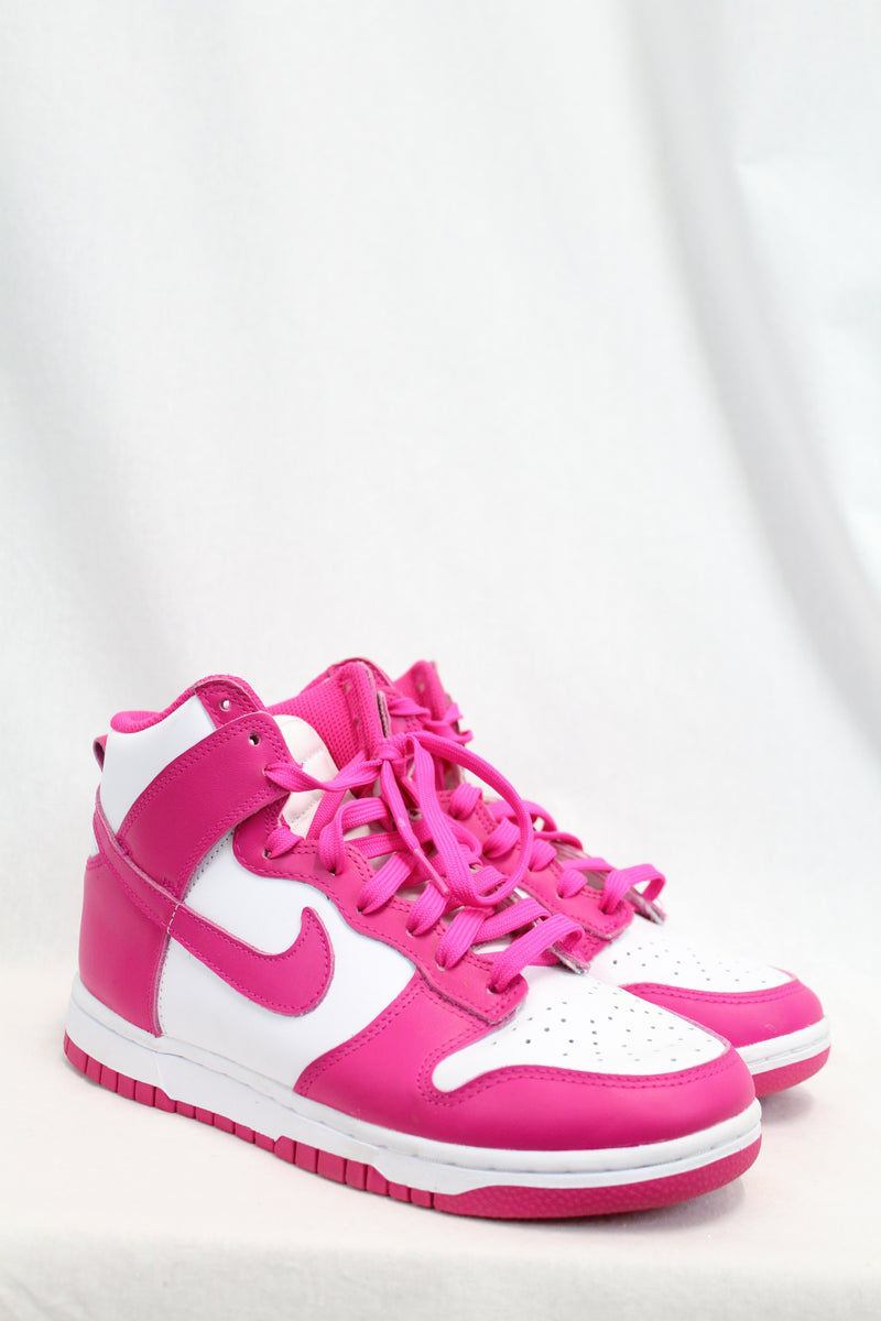 Nike - 'Prime Pink' High Top Dunks