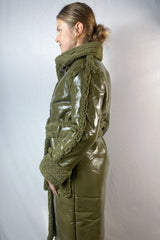 K.Zell - Pleather Fur Coat