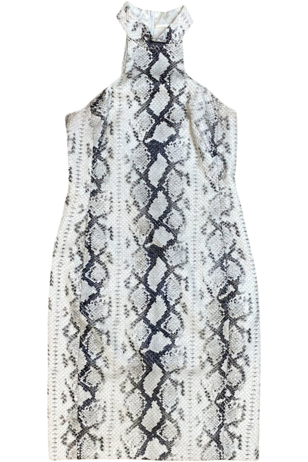 Carla Zampatti - Faux Snake Midi Dress