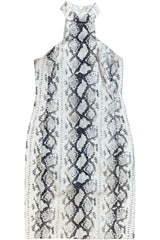 Carla Zampatti - Faux Snake Midi Dress