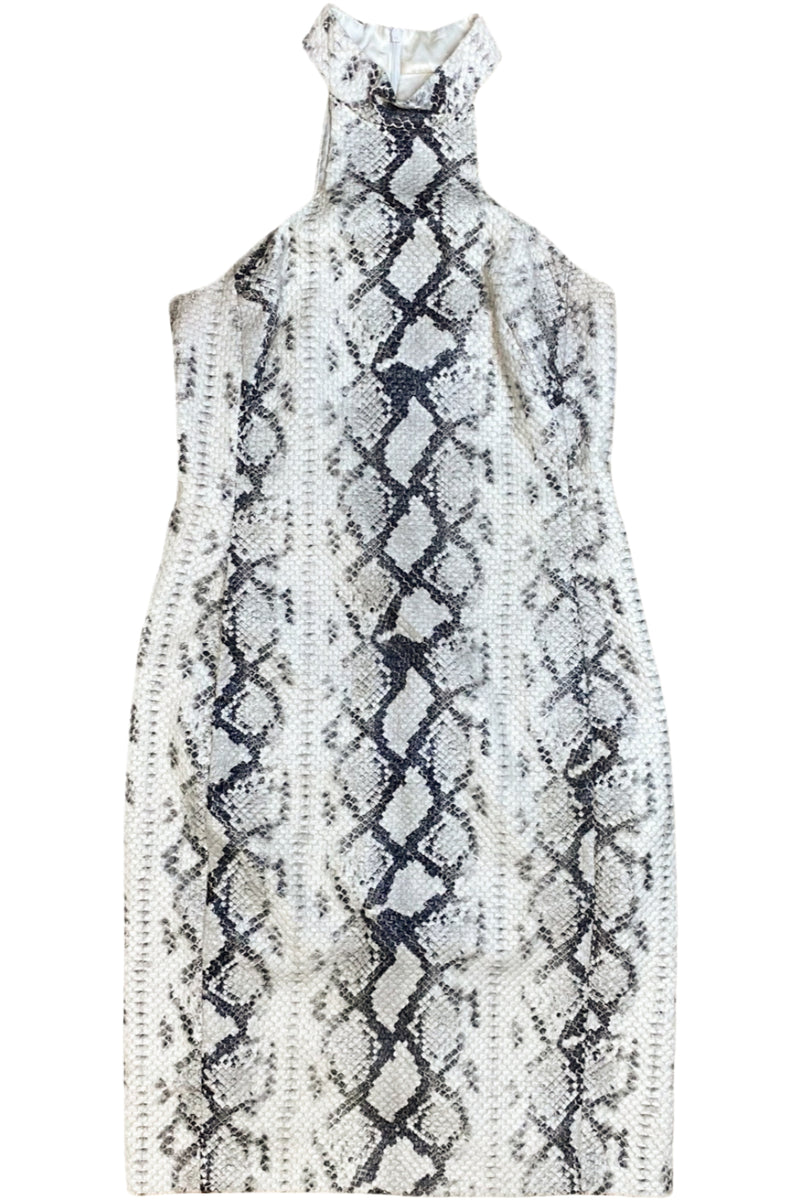 Carla Zampatti - Faux Snake Midi Dress