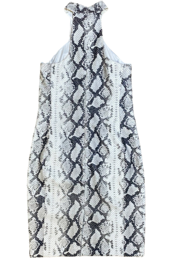 Carla Zampatti - Faux Snake Midi Dress