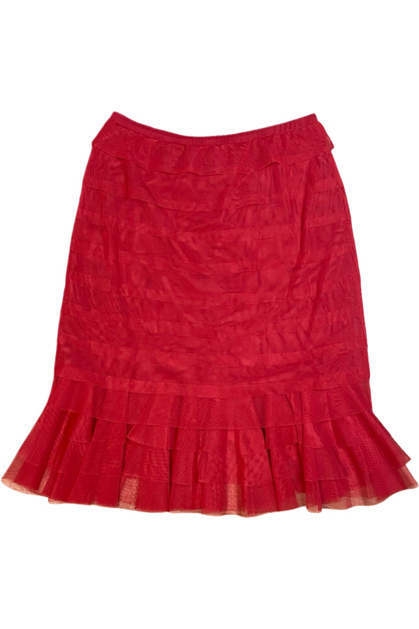 Andrea Moore - Mesh Tiered Skirt