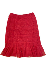 Andrea Moore - Mesh Tiered Skirt
