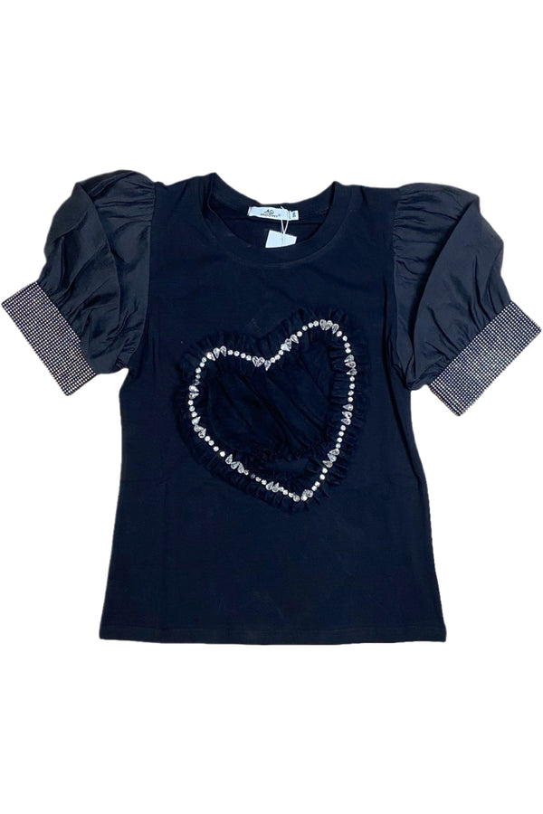 Mochy - Studded Heart Top