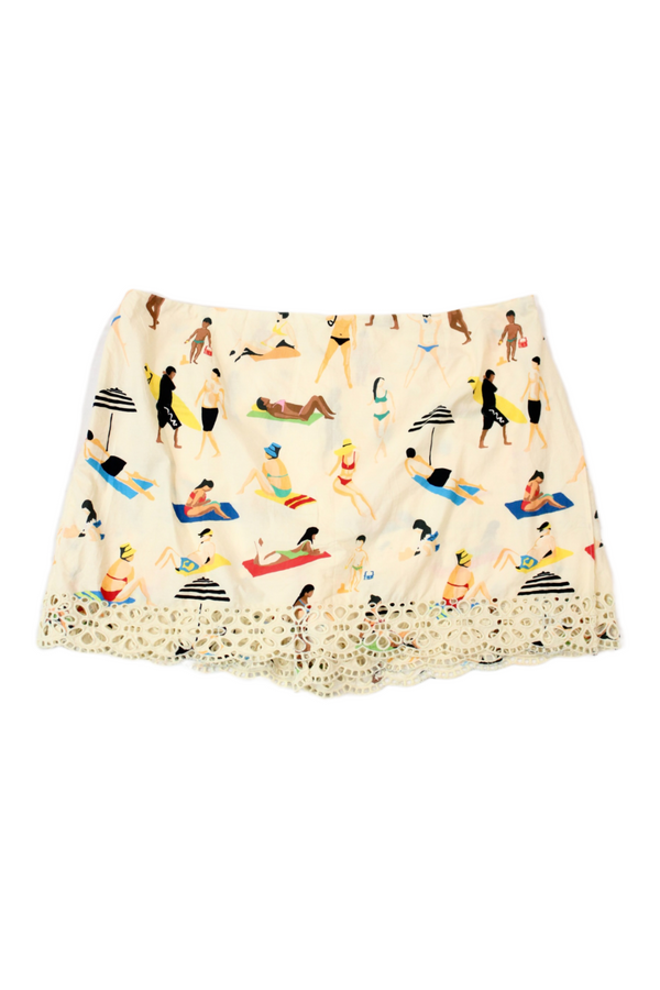 Never Fully Dressed - Beach Print Skort