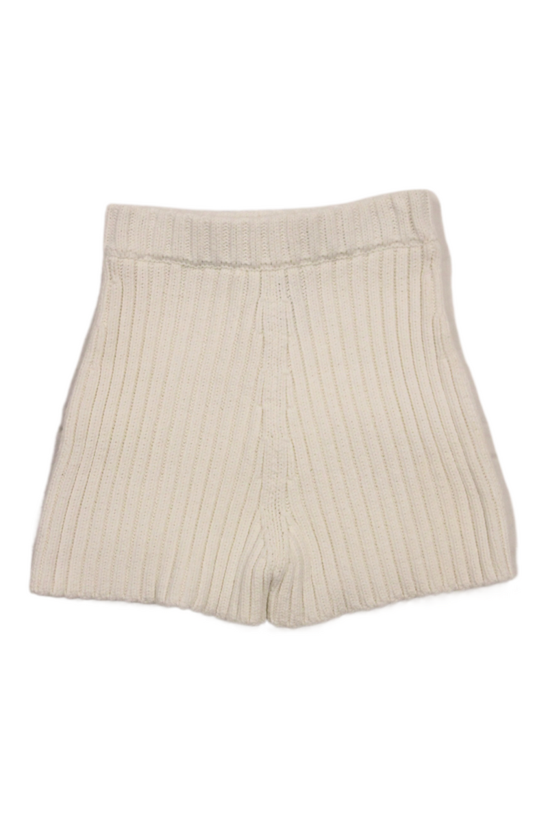 The Knotty Ones - Cotton Knit Shorts