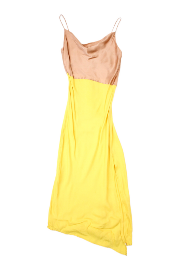 Zara - Colour-Block Slip dress