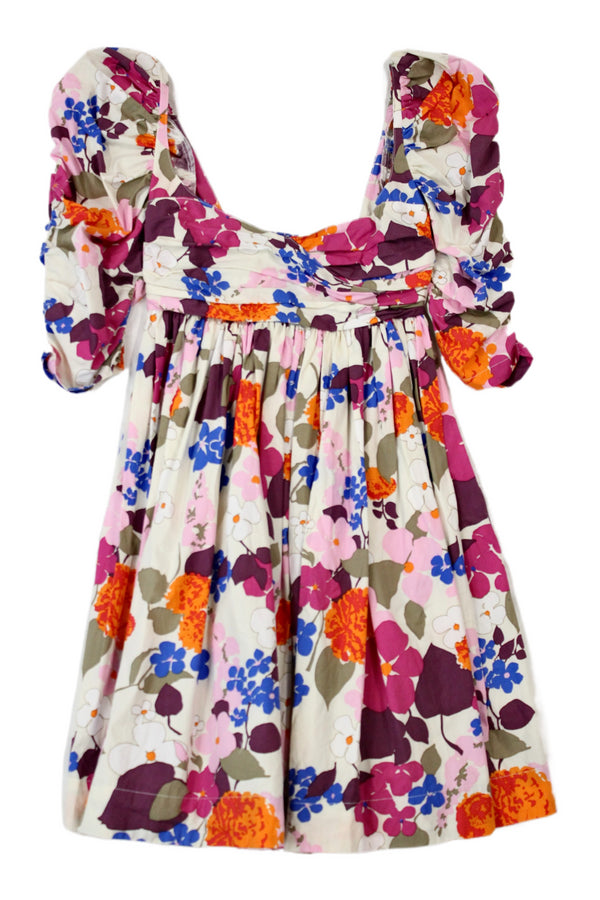 S/W/F - Bright Floral Dress