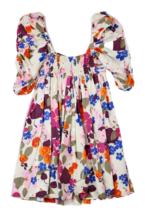 S/W/F - Bright Floral Dress