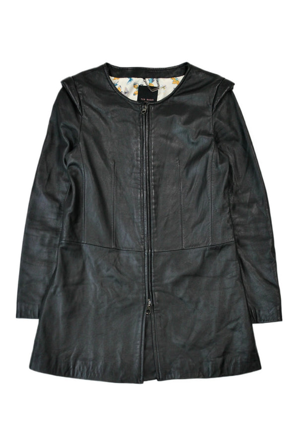 Ted Baker - Leather Minimal Jacket